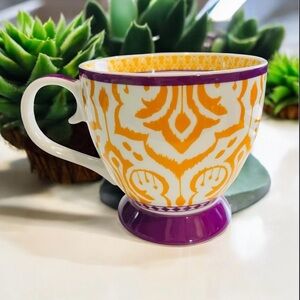 Coffee Mug Ceramic Hand-Painted Mug,4” Ceramic Vintage Breakfast Cup Coffee Mug